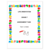 Life Skills (PSW) Gr. 7 Assessment Task 2022 Term 1