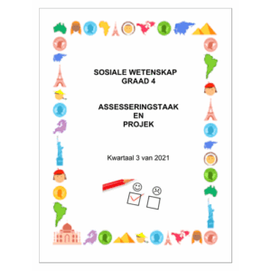 Sosiale Wetenskap Gr. 4 Assesseringstaak 2021 Kwartaal 3