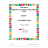 Life Skills (PSW) Gr. 7 Assessment Task 2022 Term 2