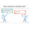 Afrikaans Senior PowerPoint-aanbieding Direkte en indirekte rede - Image 2