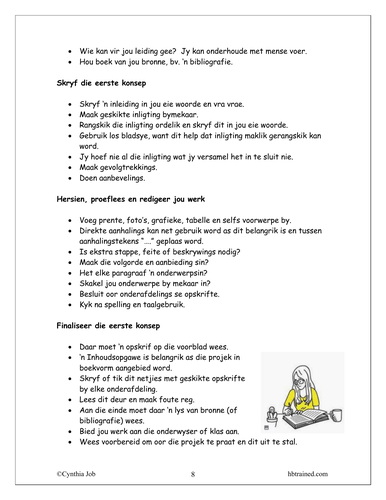 How to do a research project hoe om ‘n navorsingsprojek te doen - Image 5