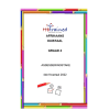 Afrikaans Huistaal Gr. 4 Assesseringstaak 2022 Kwartaal 4