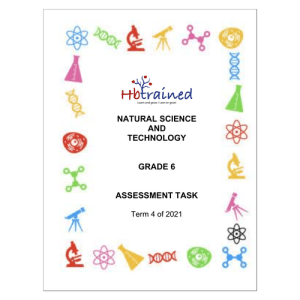Natural Sciences and Technology Gr. 6 Assessment Task 2022 Term 4