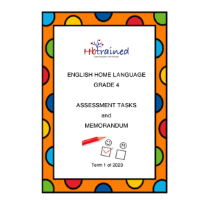 English Home Language Gr. 4 Assessment Task 2023 Term 1