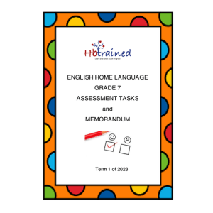English Home Language Gr. 7 Assessment Task 2023 Term 1