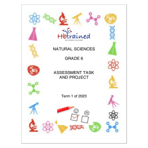 Natural Sciences and Technology Gr. 6 Assessment Task 2023 Term 1