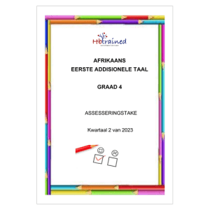 Afrikaans EAT Gr. 4 Assesseringstaak 2023 Kwartaal 2