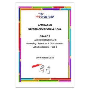 Afrikaans EAT Gr. 8 Assesseringstaak 2023 Kwartaal 3