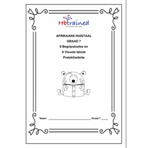 Afrikaans Huistaal Gr 7 Begrip Werkboek