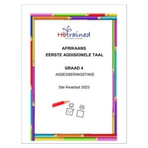 Afrikaans EAT Gr. 4 Assesseringstaak 2023 Kwartaal 3