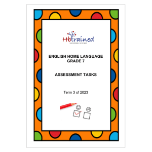 English Home Language Gr. 7 Assessment Task 2023 Term 3