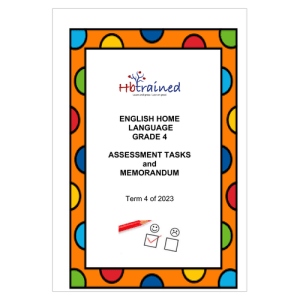 English Home Language Gr. 4 Assessment Task 2023 Term 4