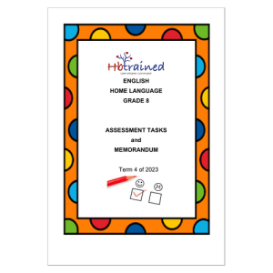 English Home Language Gr. 8 Assessment Task 2023 Term 4