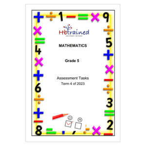 Mathematics Gr. 5 Assessment Task 2023 Term 4