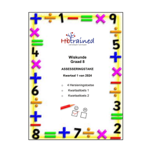Wiskunde Gr. 8 Assesseringstaak 2024 Kwartaal 1