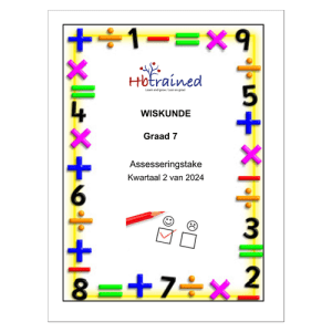 Wiskunde Gr. 7 Assesseringstaak 2024 Kwartaal 2