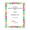 Life Skills (PSW) Gr. 6 Assessment Task 2024 Term 2