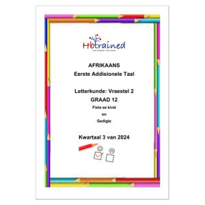 Afrikaans EAT Gr. 12 Assesseringstaak 2024 Kwartaal 3