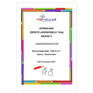 Afrikaans EAT Gr. 4 Assesseringstaak 2024 Kwartaal 3
