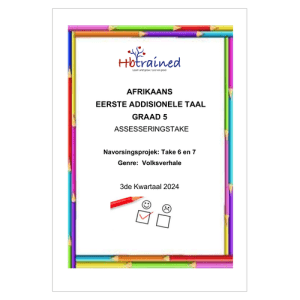 Afrikaans EAT Gr. 5 Assesseringstaak 2024 Kwartaal 3