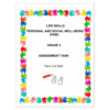 Life Skills (PSW) Gr. 4 Assessment Task 2024 Term 3