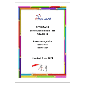 Afrikaans EAT Gr. 11 Assesseringstaak 2024 Kwartaal 3