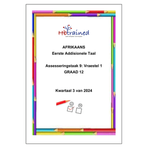 Afrikaans EAT Gr. 12 Assesseringstaak 2024 Kwartaal 3 Vraestel 1