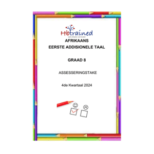 Afrikaans EAT Gr. 8 Assesseringstaak 2024 Kwartaal 4