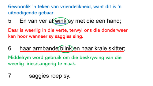 PowerPoint: Afrikaans EAT Gr. 12 2025 Die dans van die reën - Image 3
