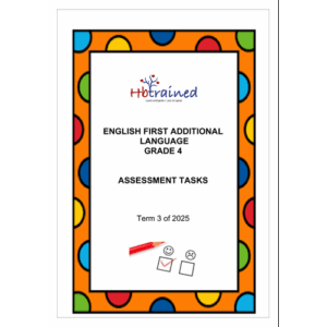 English FAL Gr. 4 Assessment Task 2025 Term 3