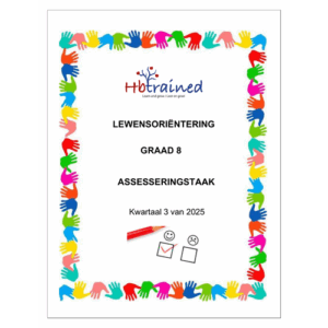 Lewensvaardighede (PSW) Gr. 8 Assesseringstaak 2025 Kwartaal 3