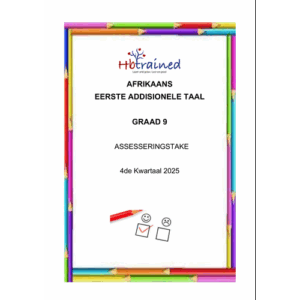 Afrikaans EAT Gr. 9 Assesseringstaak 2025 Kwartaal 4