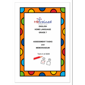 English Home Language Gr. 7 Assessment Task 2025 Term 4