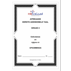 Afrikaans EAT Gr. 4 Opsom Werkboek