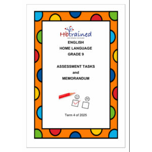 English Home Language Gr. 9 Assessment Task 2025 Term 4