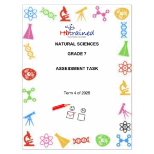 Natural Sciences Gr. 7 Assessment Task 2025 Term 4