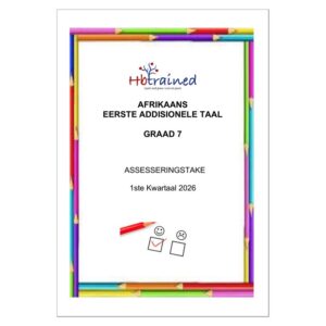Afrikaans EAT Gr. 7 Assesseringstaak 2026 Kwartaal 1