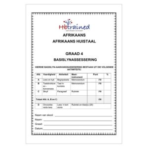 Afrikaans Huistaal Gr. 4 Basislynassesering 2026