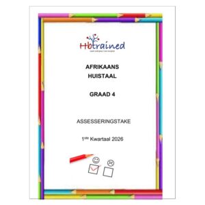 Afrikaans Huistaal Gr. 4 Assesseringstaak 2026 Kwartaal 1