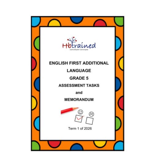 English FAL Gr. 5 Assessment Task 2026 Term 1 – HB Trained