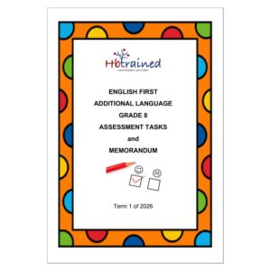 English FAL Gr. 8 Assessment Task 2026 Term 1