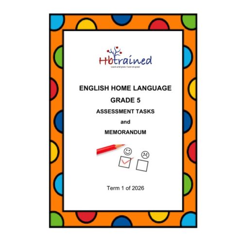 English Home Language Gr. 5 Assessment Task 2026 Term 1 – HB Trained