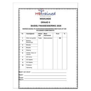Wiskunde Gr. 6 Basislynassesering 2026