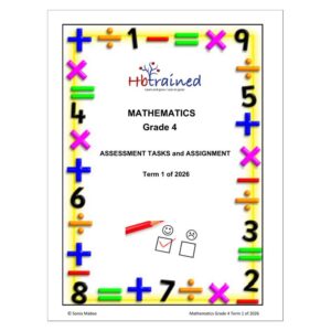 Mathematics Gr. 4 Assessment Task 2026 Term 1