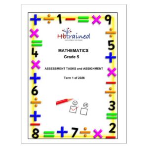 Mathematics Gr. 5 Assessment Task 2026 Term 1