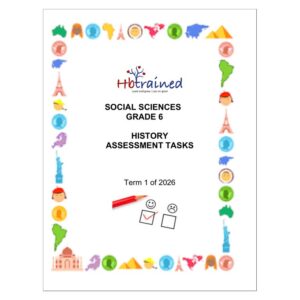 Social Sciences History Gr. 6 Assessment Task 2026 Term 1