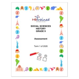 Social Sciences History Gr. 9 Assessment Task 2026 Term 1