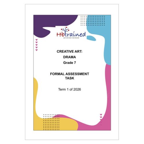 Drama (English) Gr. 7 Assessment Task 2026 Term 1 – HB Trained