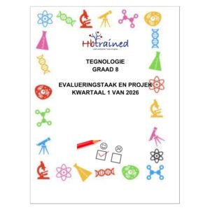 Tegnologie Gr. 8 Assesseringstaak 2026 Kwartaal 1
