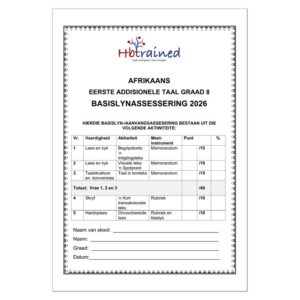 Afrikaans EAT Gr. 8 Basislynassesering 2026
